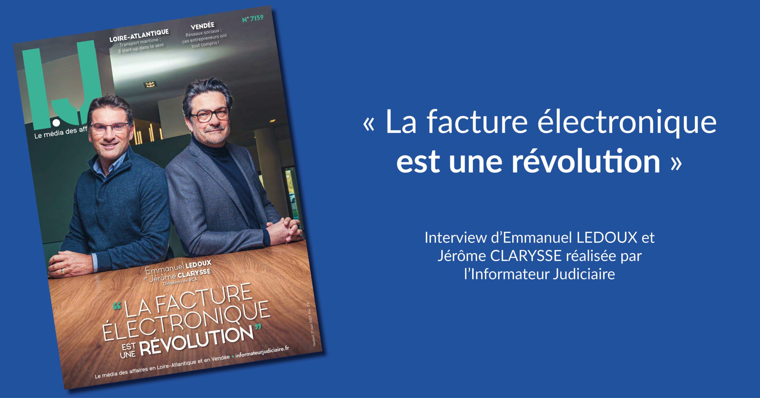 « La facture électronique est une révolution »