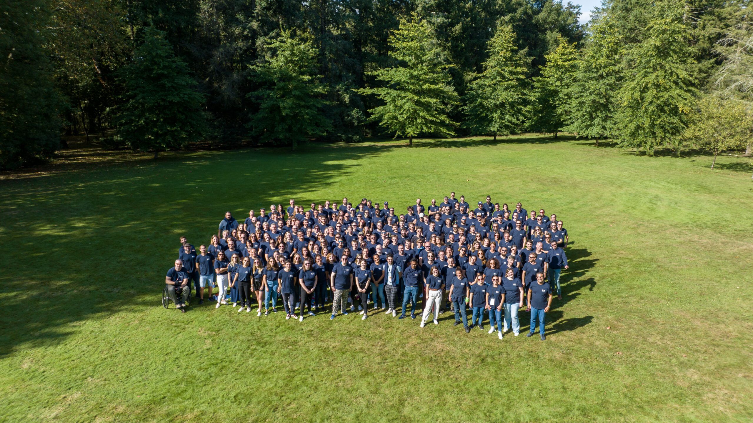 Photo de tous les collaborateurs de l'entreprise RCA